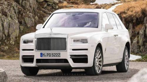 Серийный Rolls-Royce Cullinan: новые изображения