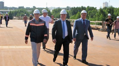 Строительство путепровода в Чистые Пруды в Кирове завершится к 31 августа 2019 года