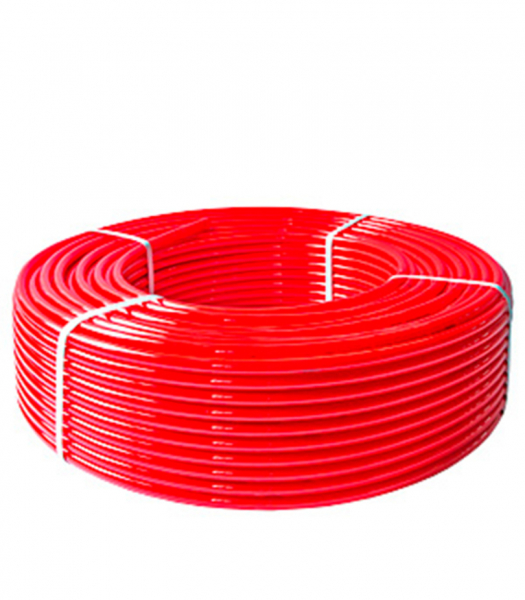 Труба из сшитого полиэтилена PE-X VALTEC VP1620.3.200 16х2 мм для теплого пола c антидиффузионным слоем EVOH (200 м) красная