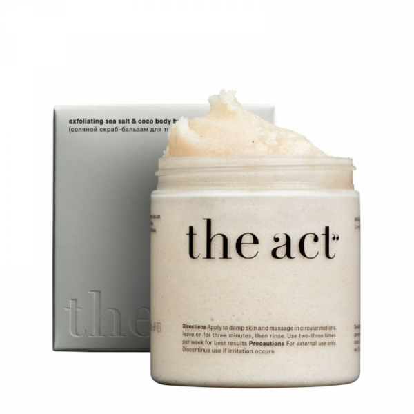 Скраб для тела The Act соляной кокос, 300 г